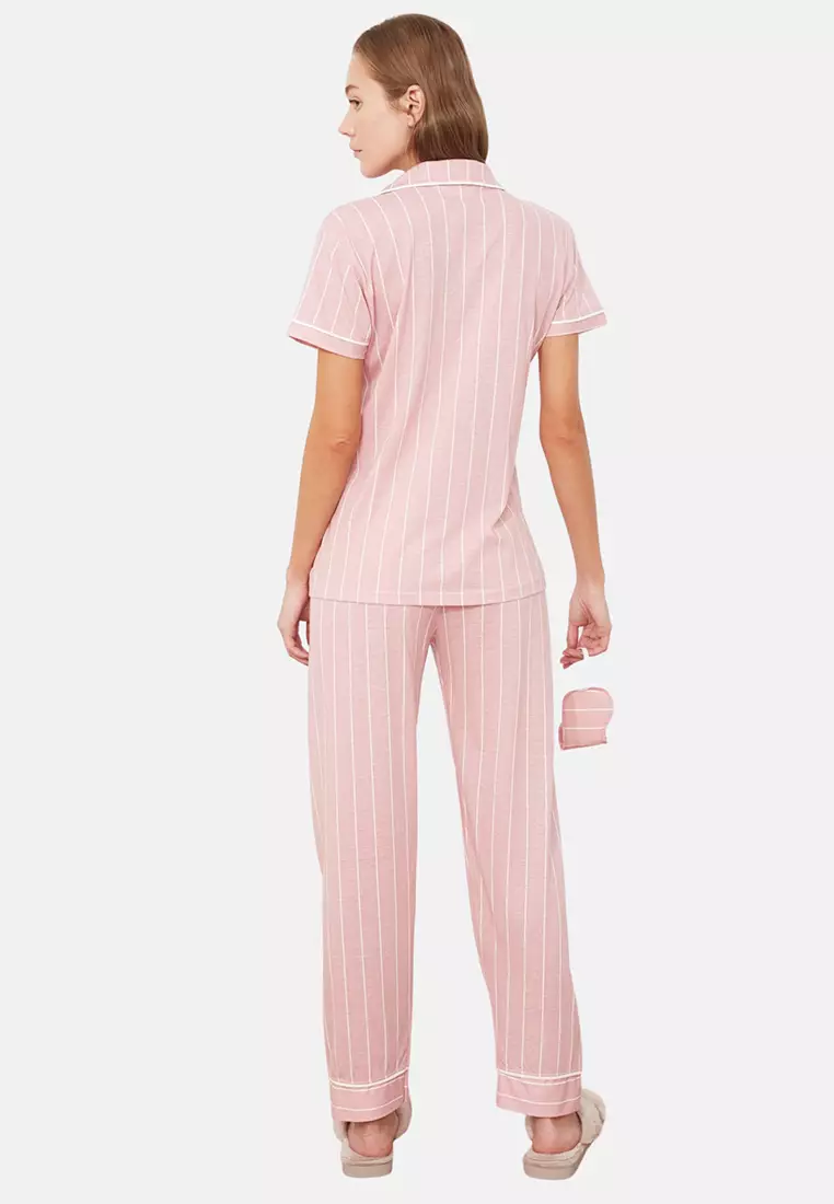 Striped Pajamas Set