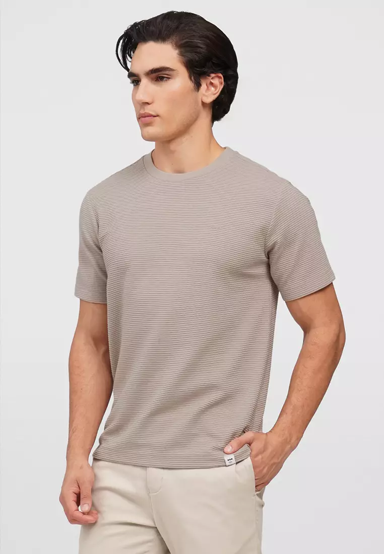 O.O.O. Textured T-Shirt