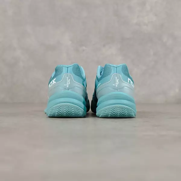 Sepatu NOX AT10 PRO WHITE TURQUOISE GREEN PADEL SNEAKER 100% ORIGINAL