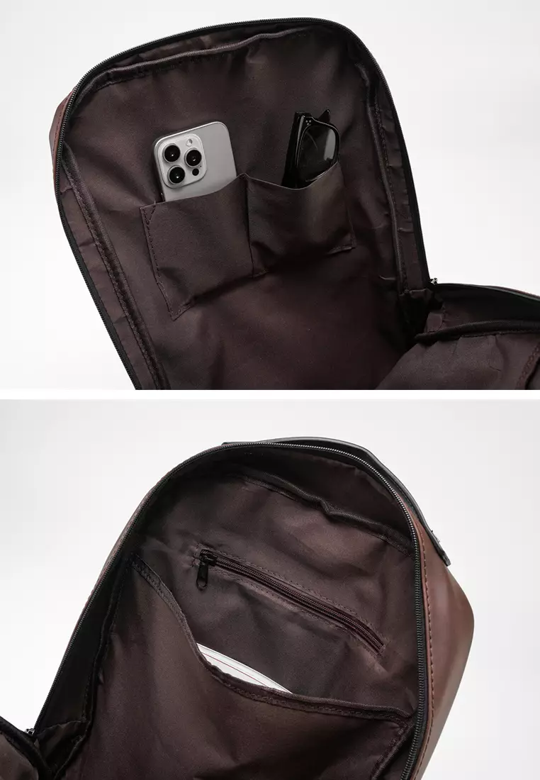 復古仿皮休閒旅行背包 ET22203