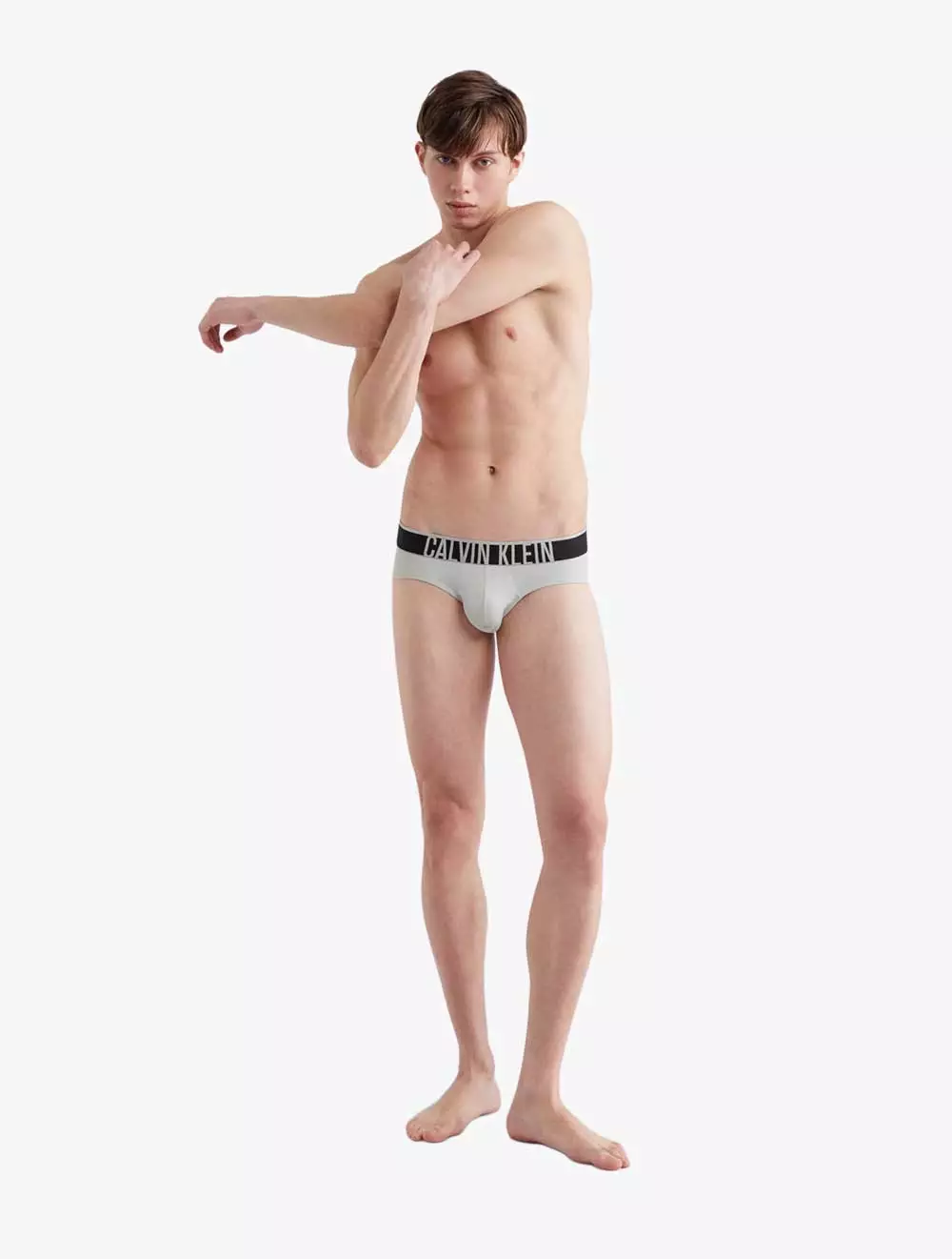 CALVIN KLEIN UNDERWEAR - INTENSE POWER ULTRA COOLING BRIEF - Grey - grey