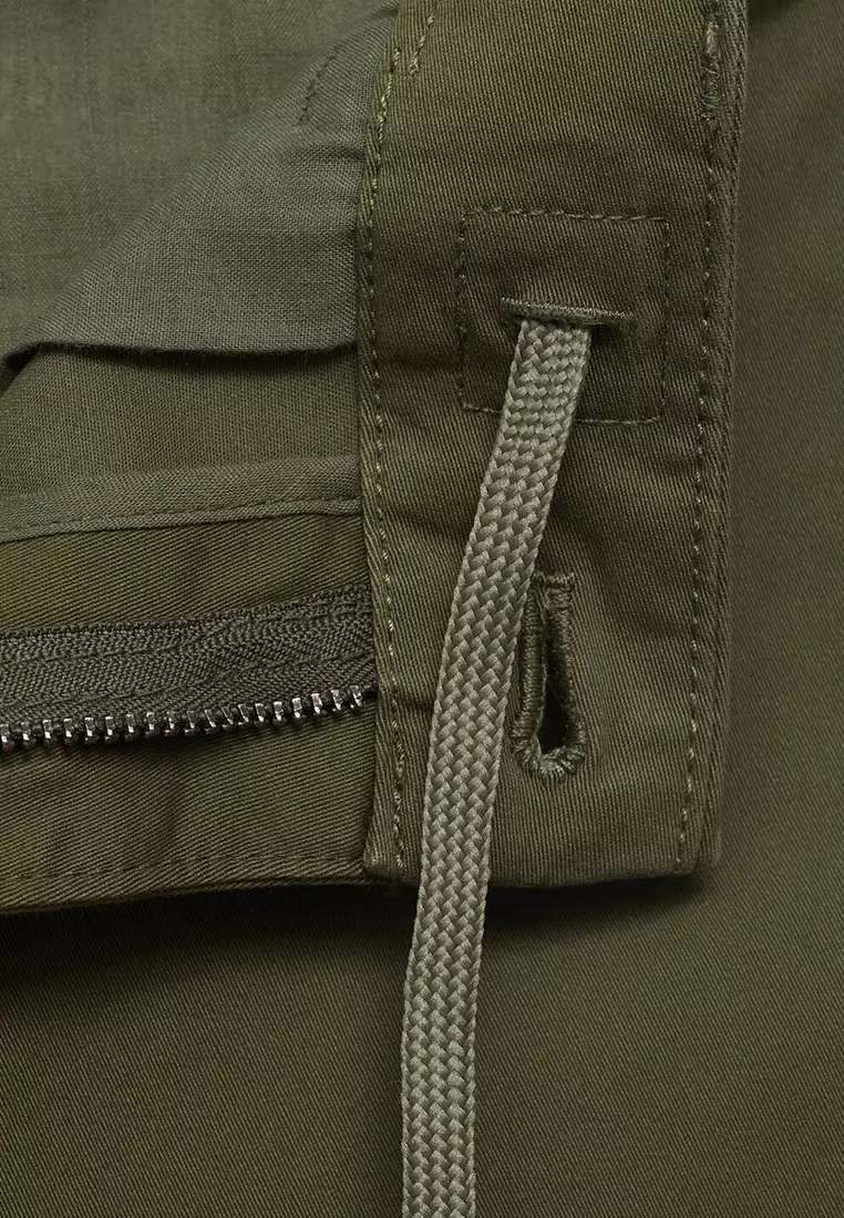 Prato Cropped Tapered Chino Trousers