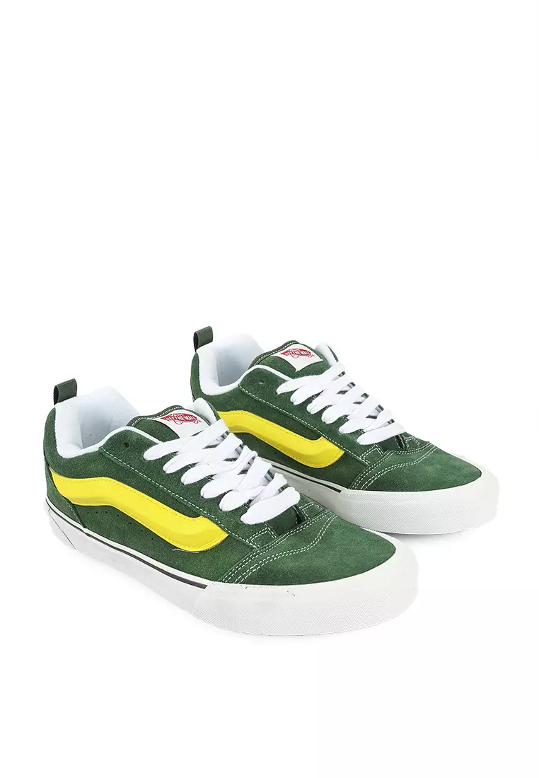 Green and hotsell yellow vans shoes