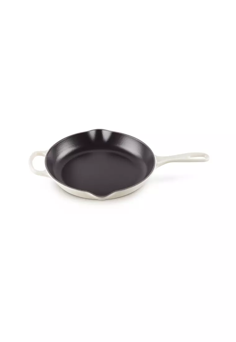 Le Creuset cast-iron skillet 23 cm round, black