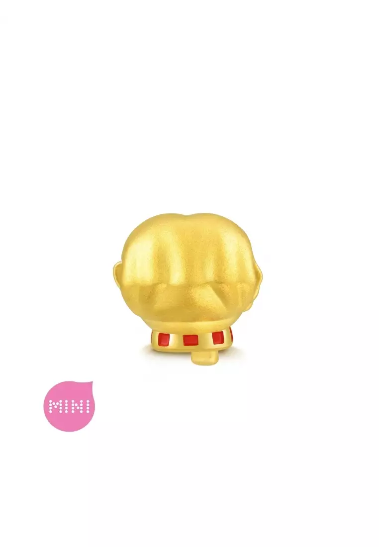 999 Gold Harry Potter Ron Weasley Charm for Women & Men 92748C [Bracelet not included]