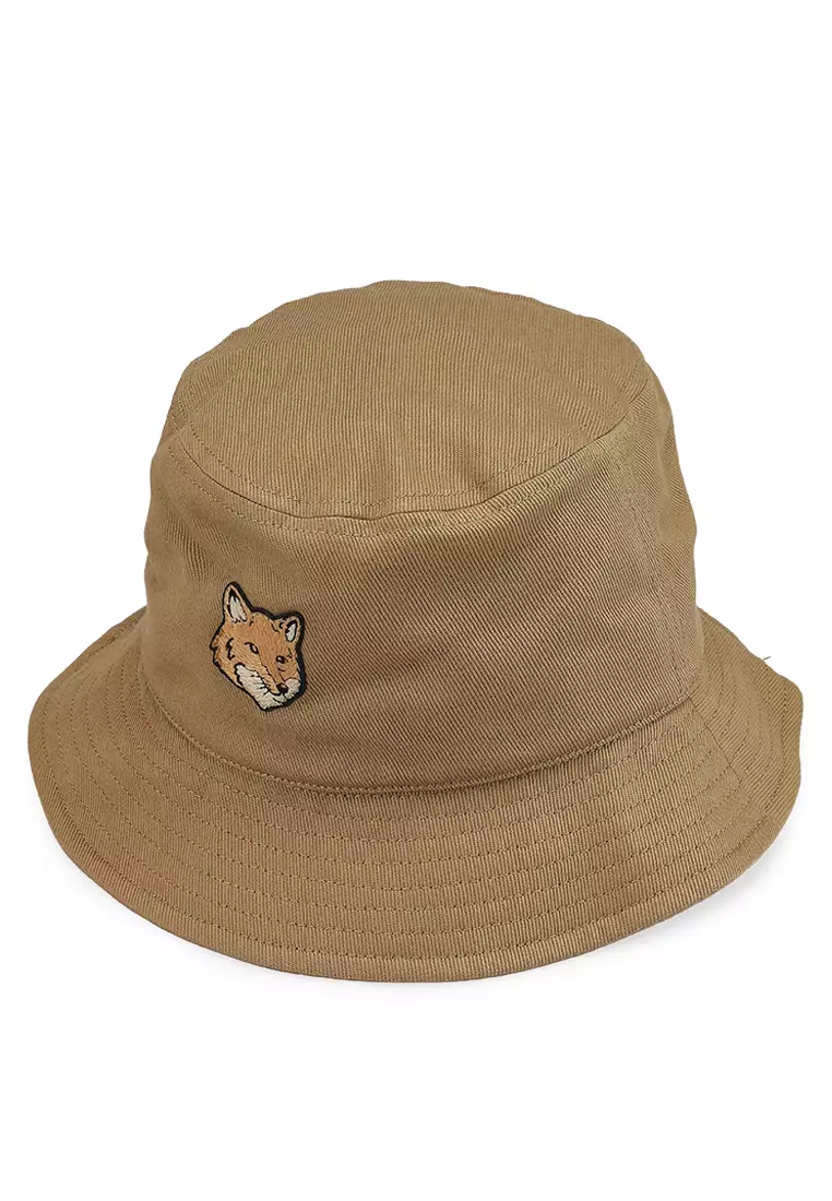 Buy Maison Kitsune Bold Fox Head Bucket Hat (nt) 2025 Online