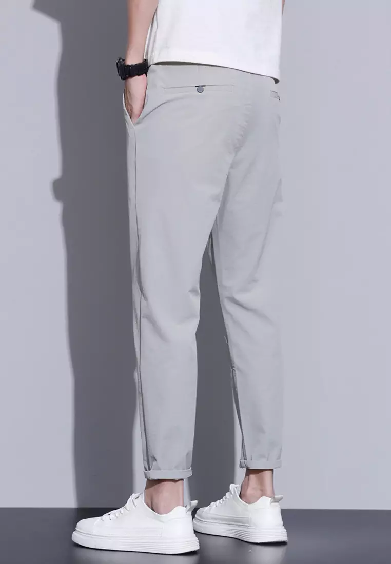 Elasticated Waist Ankle Pants
