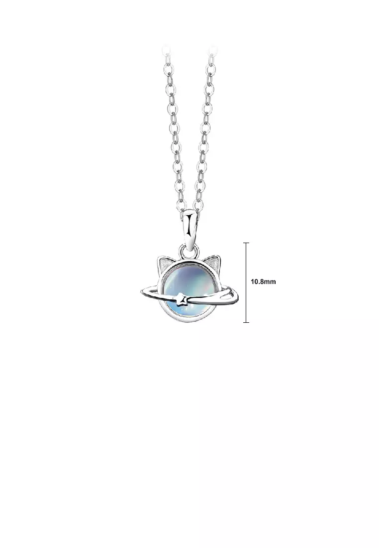 Chain outlet pendants silver