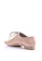 PRODUIT PARFAIT pink Enamel sheep leather lace up shoes DDE07SH7701887GS_5