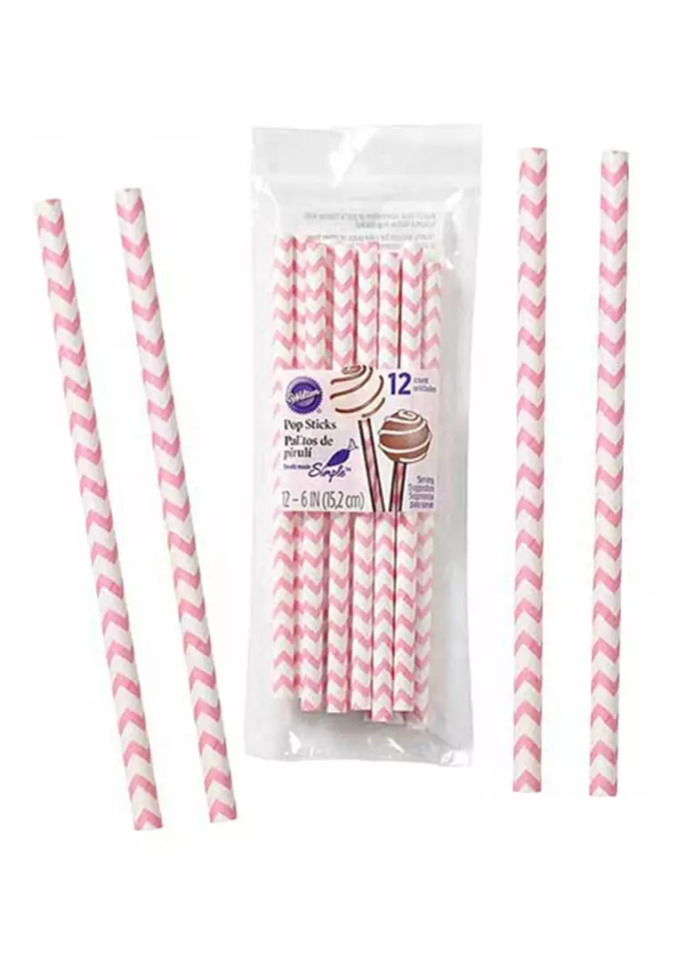 Lollipop Sticks: Pink