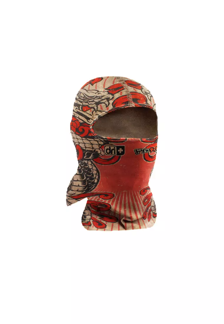 Dri Plus Men s Japanese Art Mizuchi Washable Multi Functional Moisture Wicking Balaclava 1 Piece DMB3304