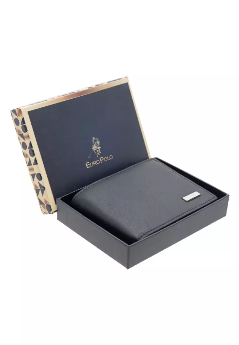 Men's Leather RFID Multi Cards ID Bifold Wallet EWB 40158