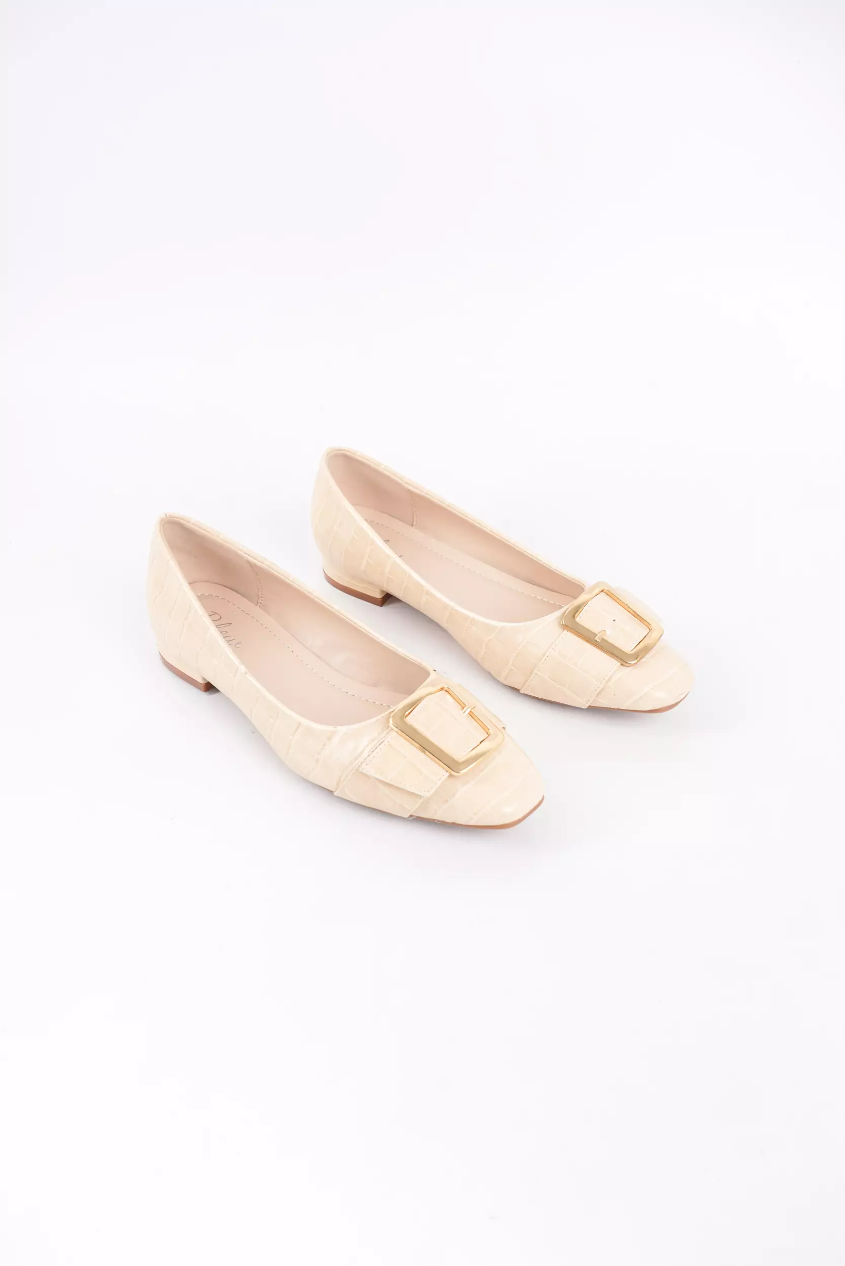 Blow BLJIHE 0011 Sella Croco Heels Sepatu Kerja Wanita 2.5 cm