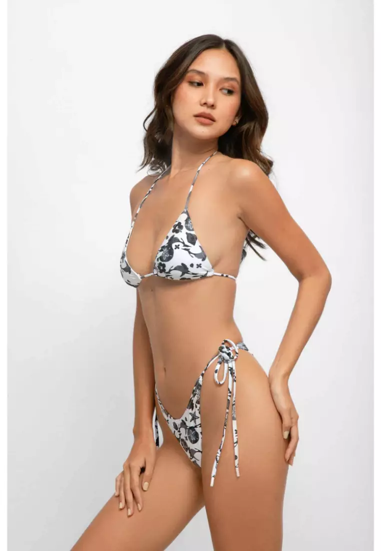 Daniella Side Tie Adjustable Bikini Bottoms / Orca