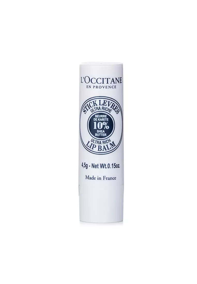 L'OCCITANE - Shea Butter Lip Balm Stick 4.5g/0.15oz