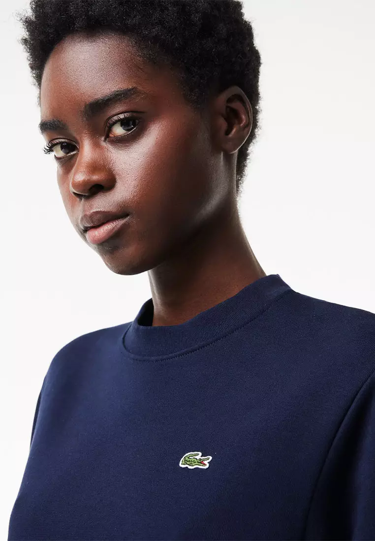 Women's Lacoste Color-block Unbrushed Fleece Sweatshirt