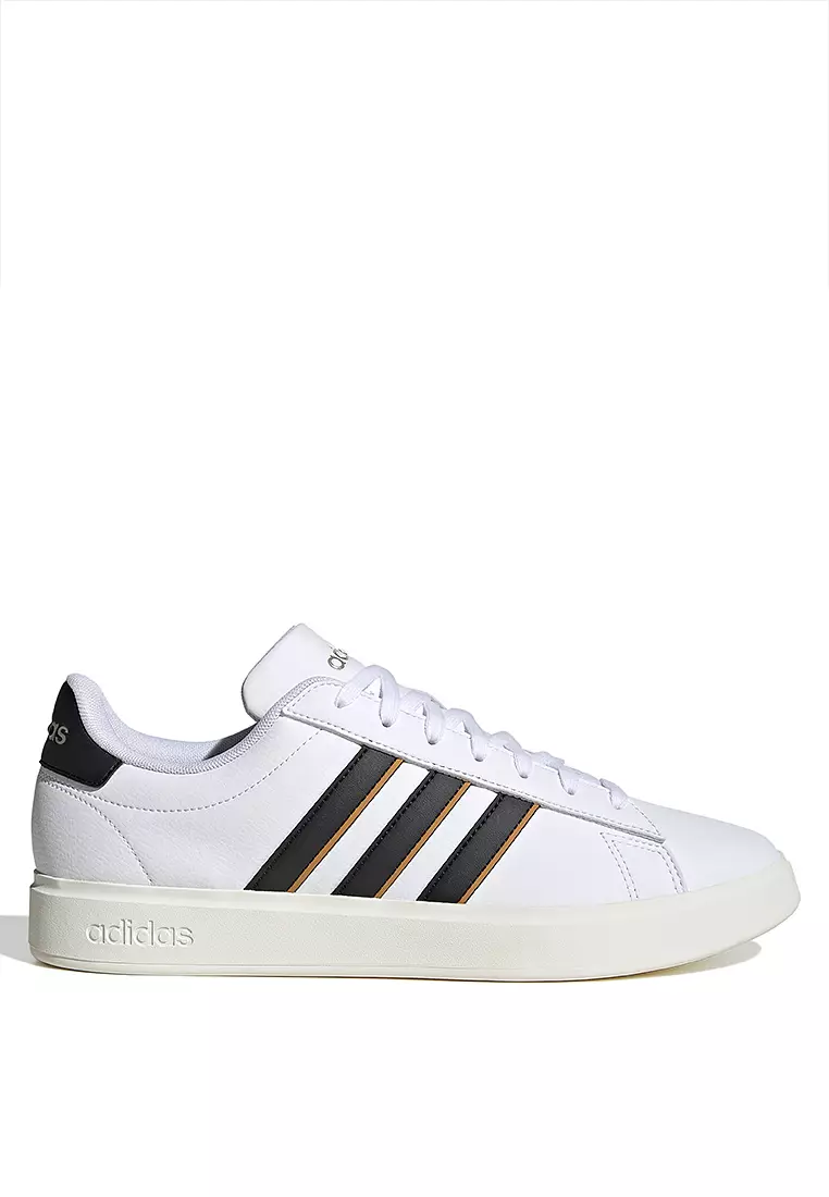 Grand Court Adidas Black Womens Sneakers Jual ADIDAS Grand