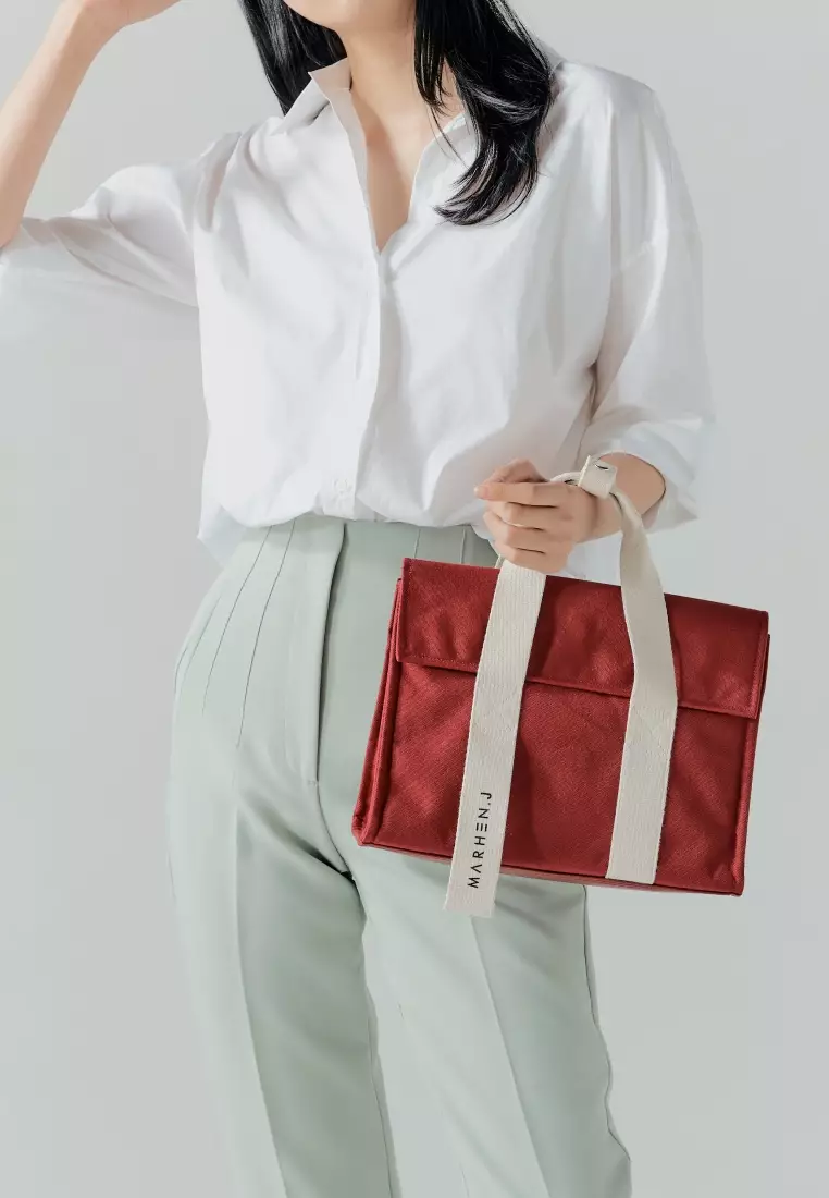 ROY MINI Canvas Crossbody Bag Jester Red