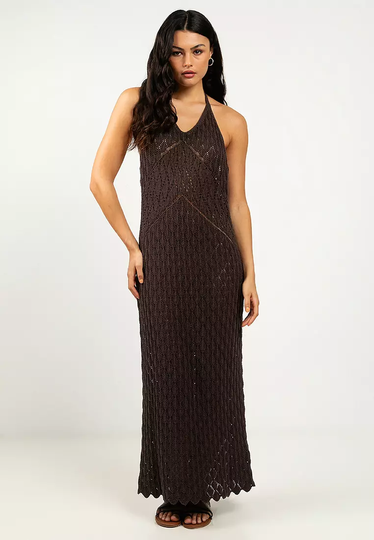 chinese dress ladies Superdry Women's Ameera Maxi Dress, Navy, S: Buy Online at Best Price in  UAE main image 1