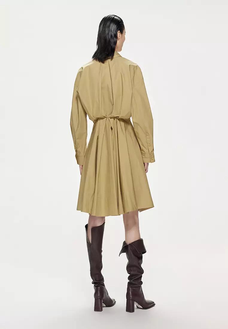 JNBY Women's Shirt-Dress with Straight Silhouette