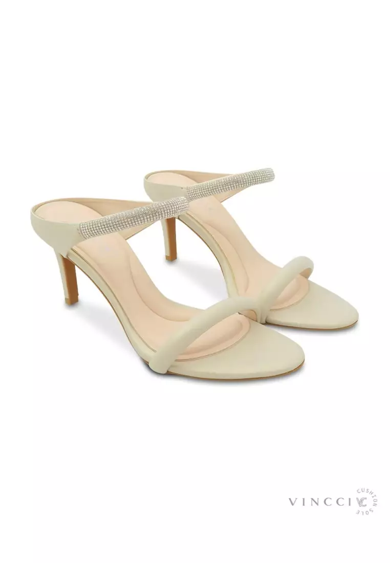 Buy Vincci Slide On Heel Sandals Online ZALORA Malaysia