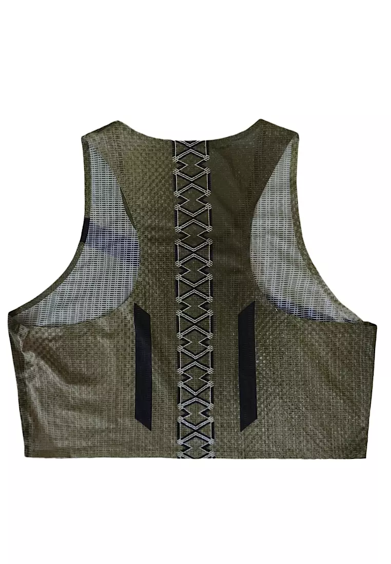 C2 Women Olive Race Vest