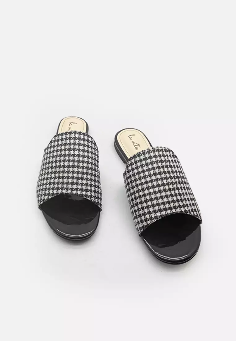 Giselle Sandal Flat Mule Wanita