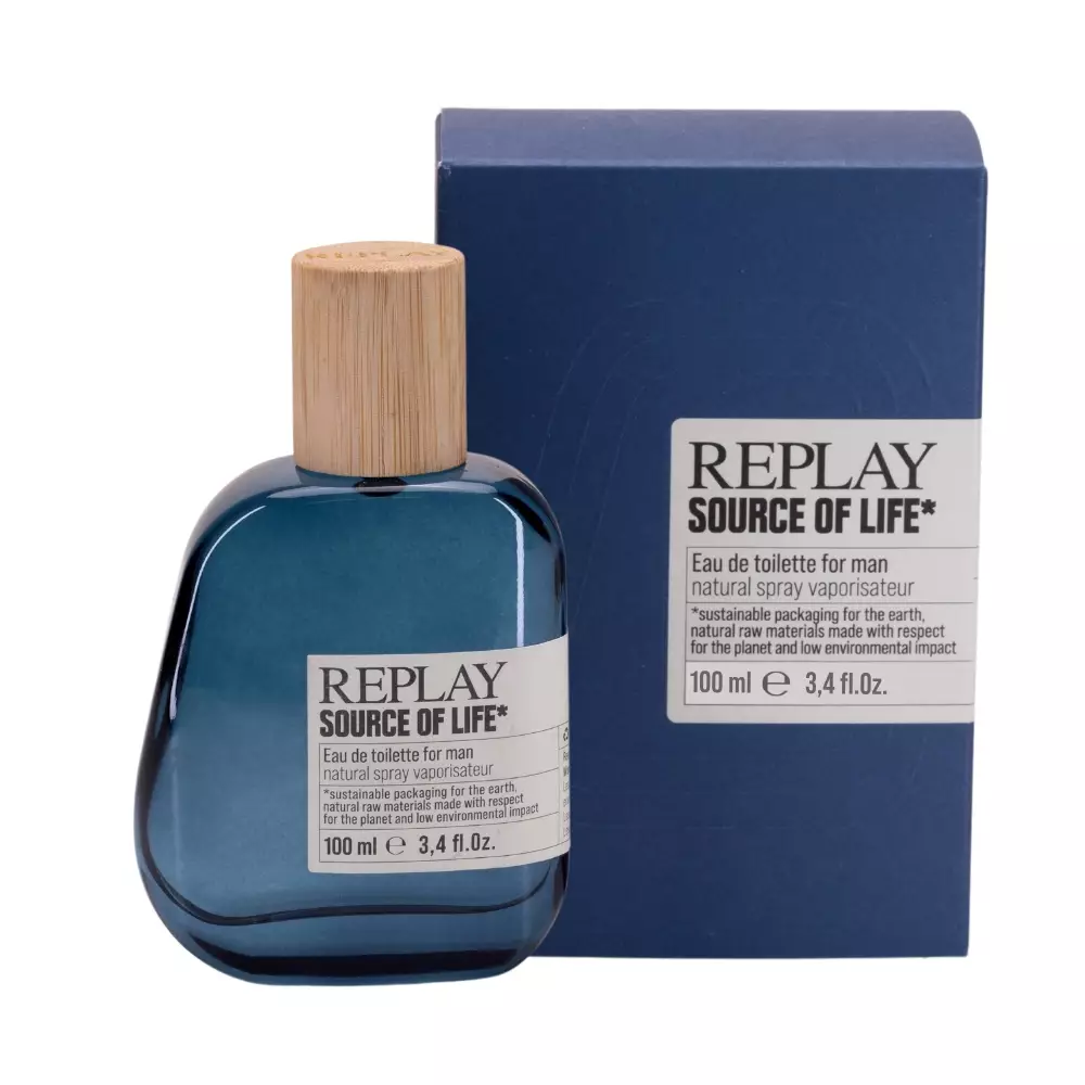 Replay Source Of Life Men EDT 100 ml - Parfum Pria