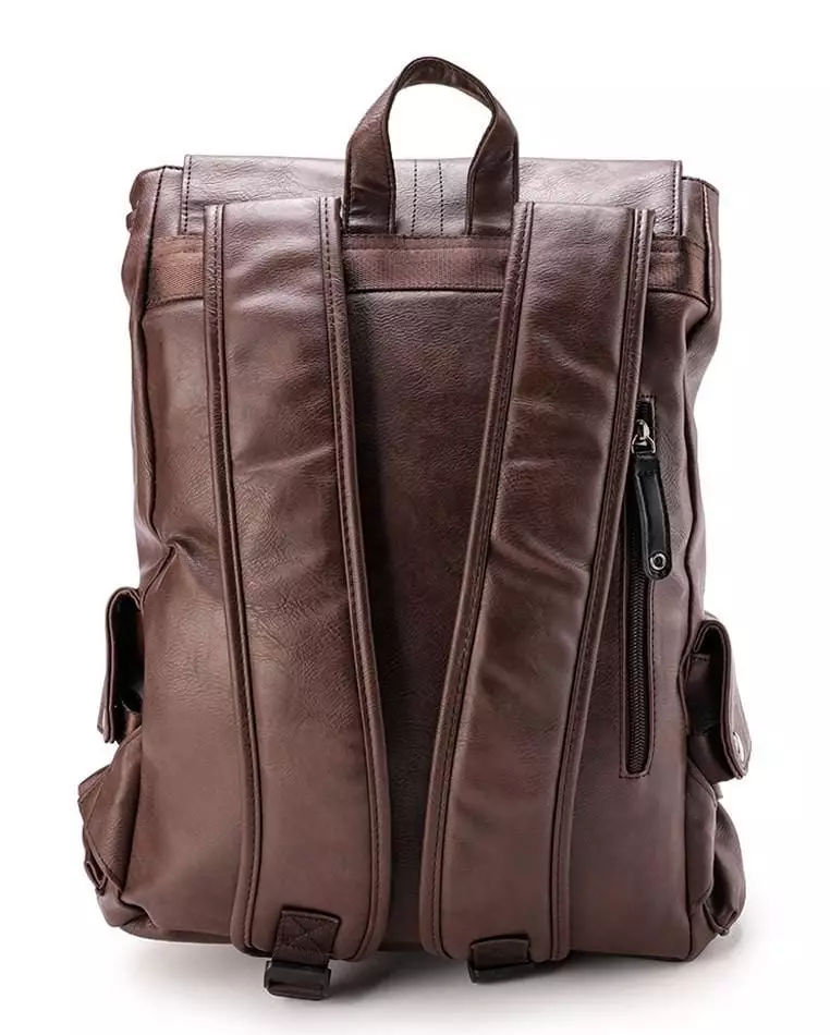 Jual Urban State Pu Pocket Flap Large Backpack Original 2026 | ZALORA ...