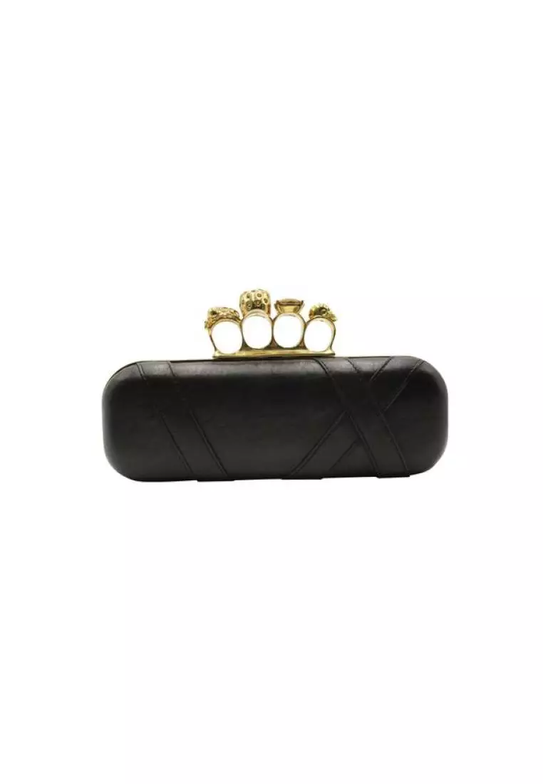 Alexander mcqueen 2024 purse brass knuckles