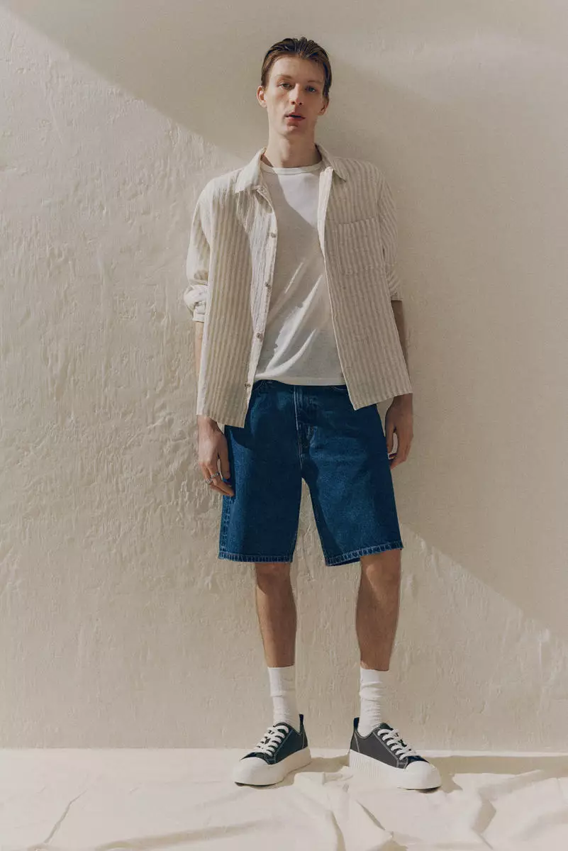 Relaxed Denim shorts