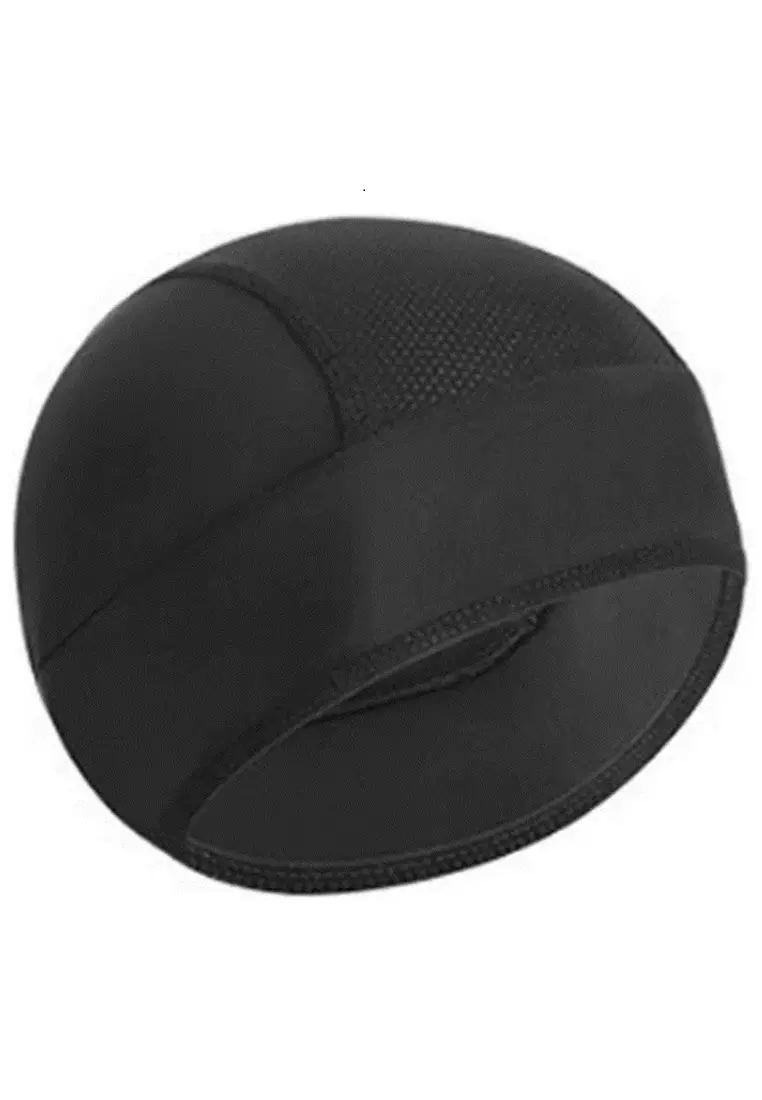 Ignacio Topi Helm Sepeda Cycling Helmet Hat Windproof Sport Design Material Polyester ORIGINAL - Black