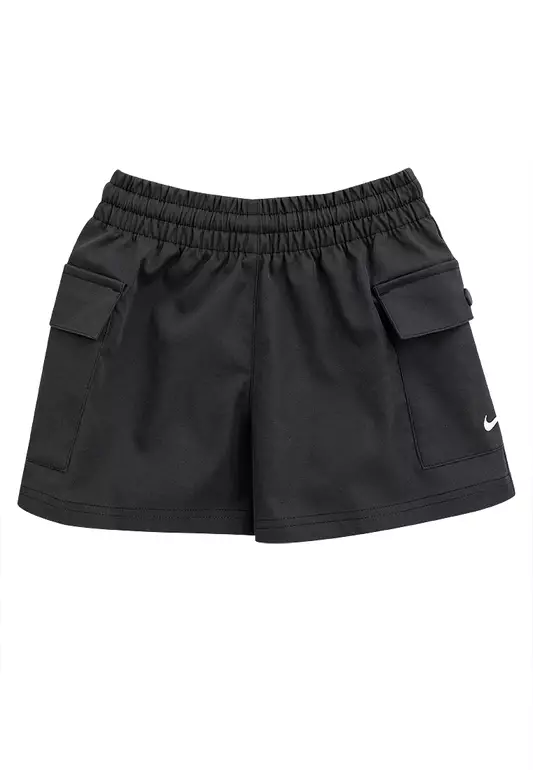 Girls' Sportswear Woven Cargo Shorts