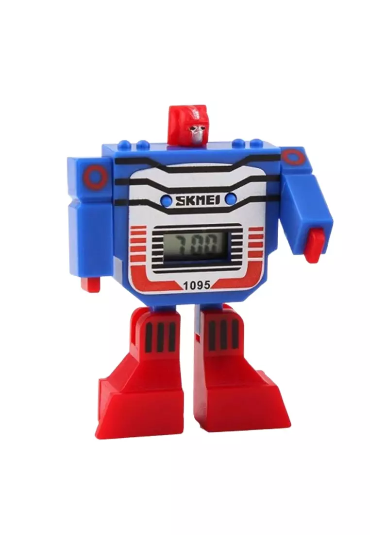 Jam Tangan Anak Many Function Strap Tali Material Rubber JD62 ORIGINAL - Blue