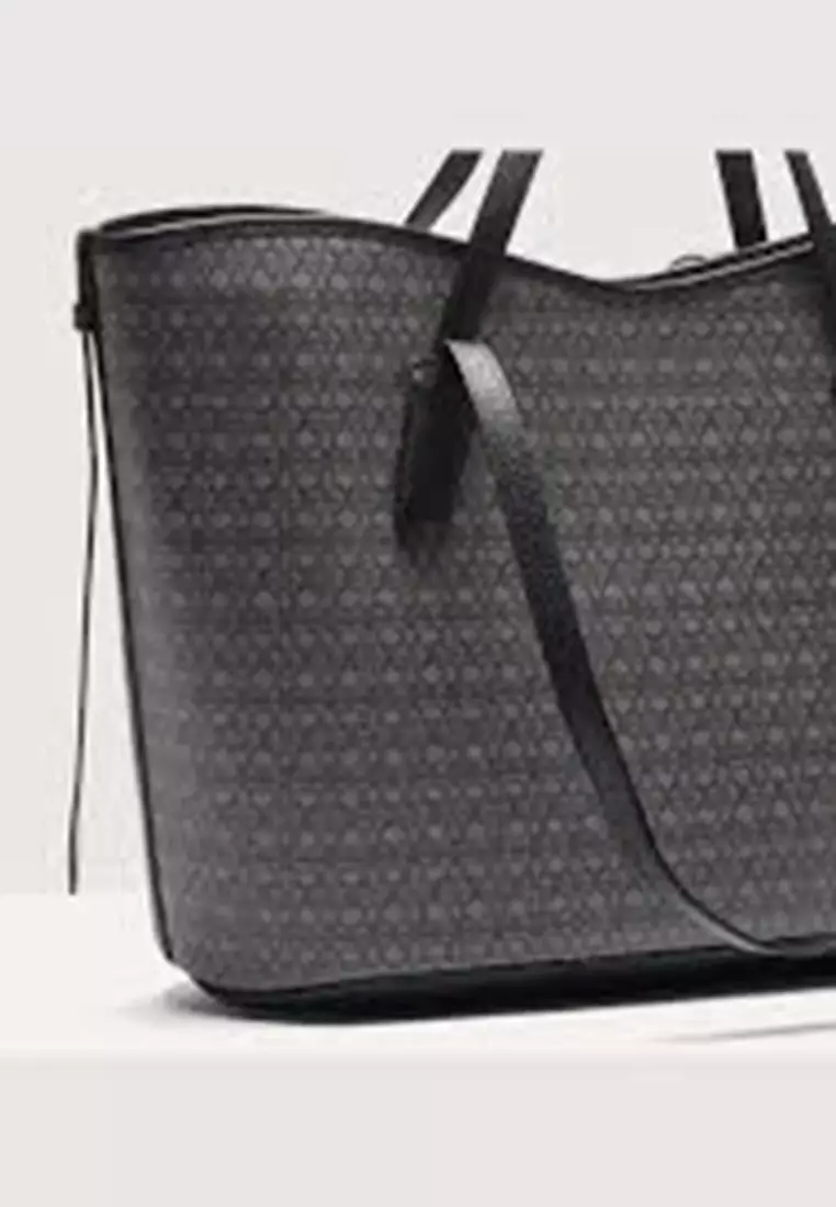 Never Without Bag Monogram Coated Large Tote Bag