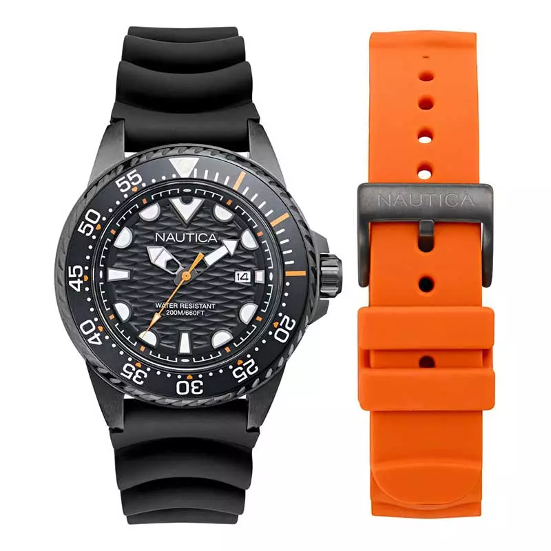 Nautica Gents BoxSet Watch NCT Sea Dive- NAPSDS505