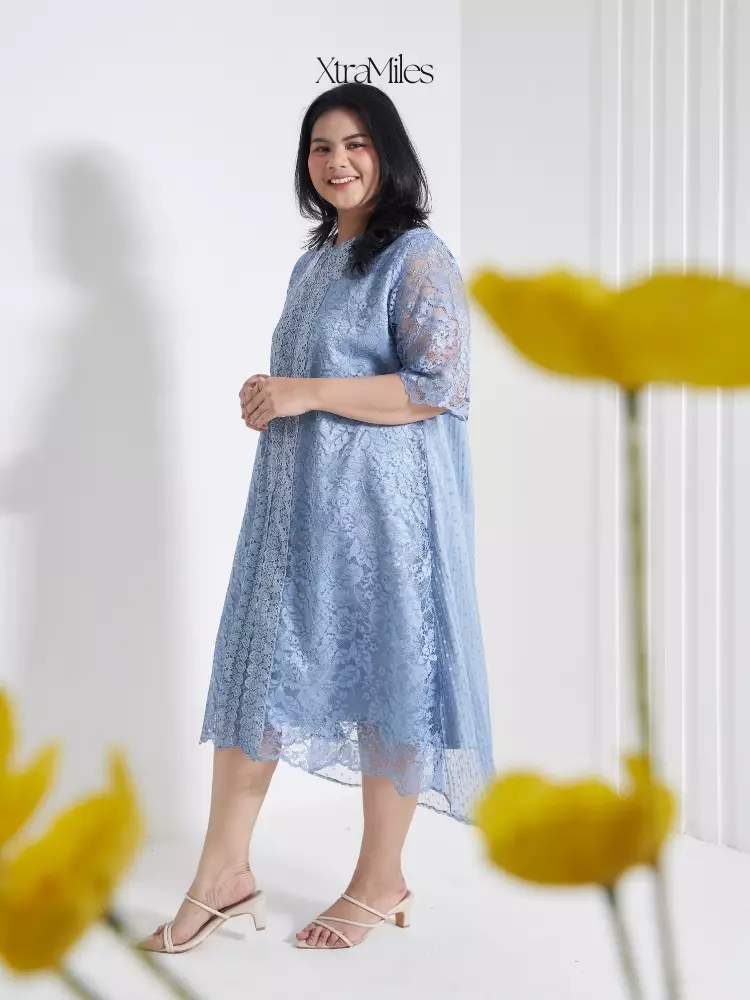 xtramiles Ladies dress leonore dress caruluen blue