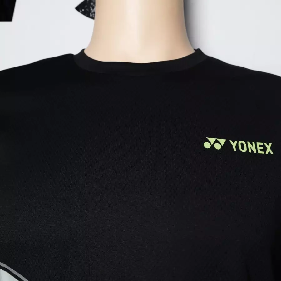 Kaos Jersey Badminton Dewasa Yonex RM 2509 Comfort Club 6 Jet Black