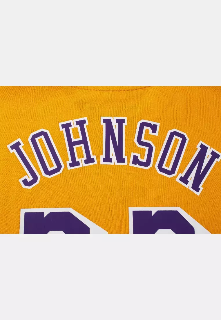 #32 Magic Johnson Los Angeles Lakers Men's T-Shirt - Player Name & Number Tee