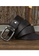 Twenty Eight Shoes black Handmade Vintage Full Grain Leather Belt CP340 DCC15AC20D00A6GS_3