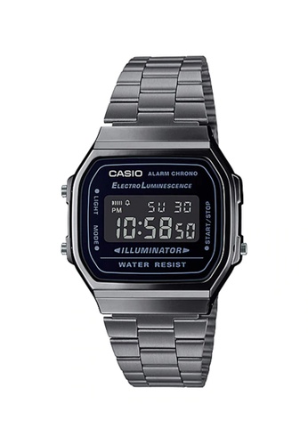 Casio grey Casio Vintage Digital Watch (A168WGG-1B) 95344ACA87FCFFGS_1