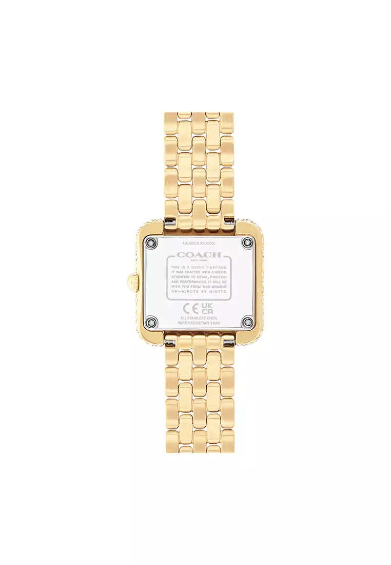 Cass Gold Stainless steel Bracelet Analog Watch CO-14504559