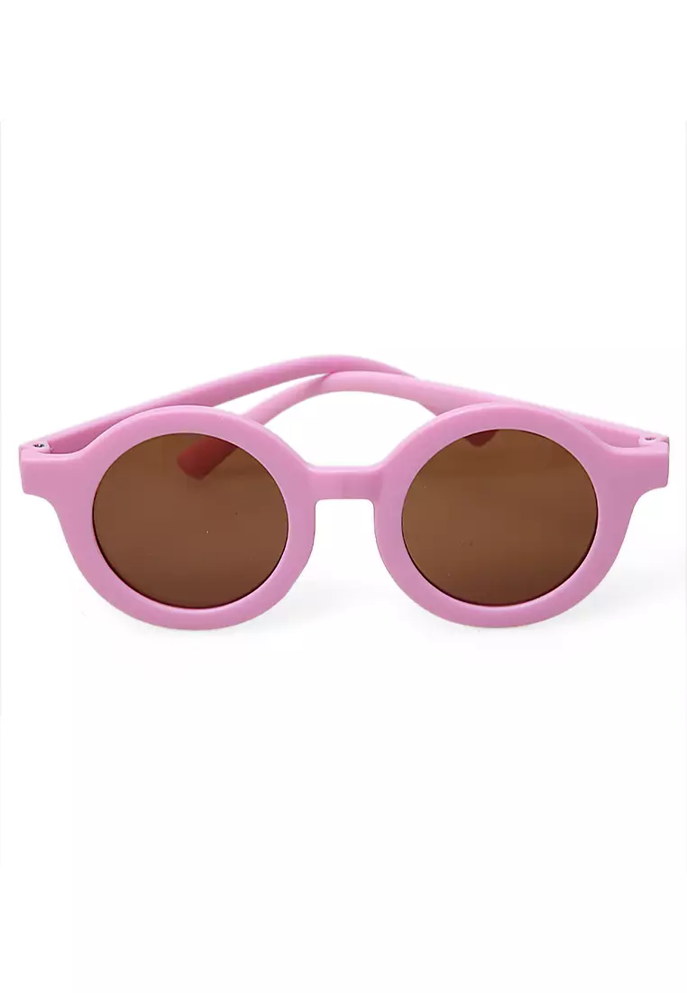 Ulrico Kacamata Anak Unisex UV Protection Kids Sunglasses Cute Design Material Plastic ORIGINAL - Lavender