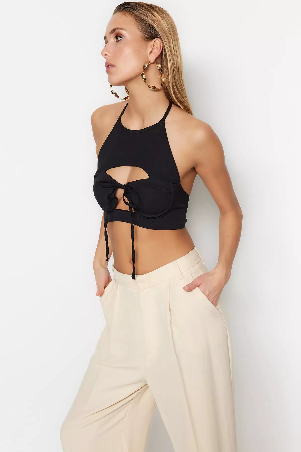 Casual halter tops shop