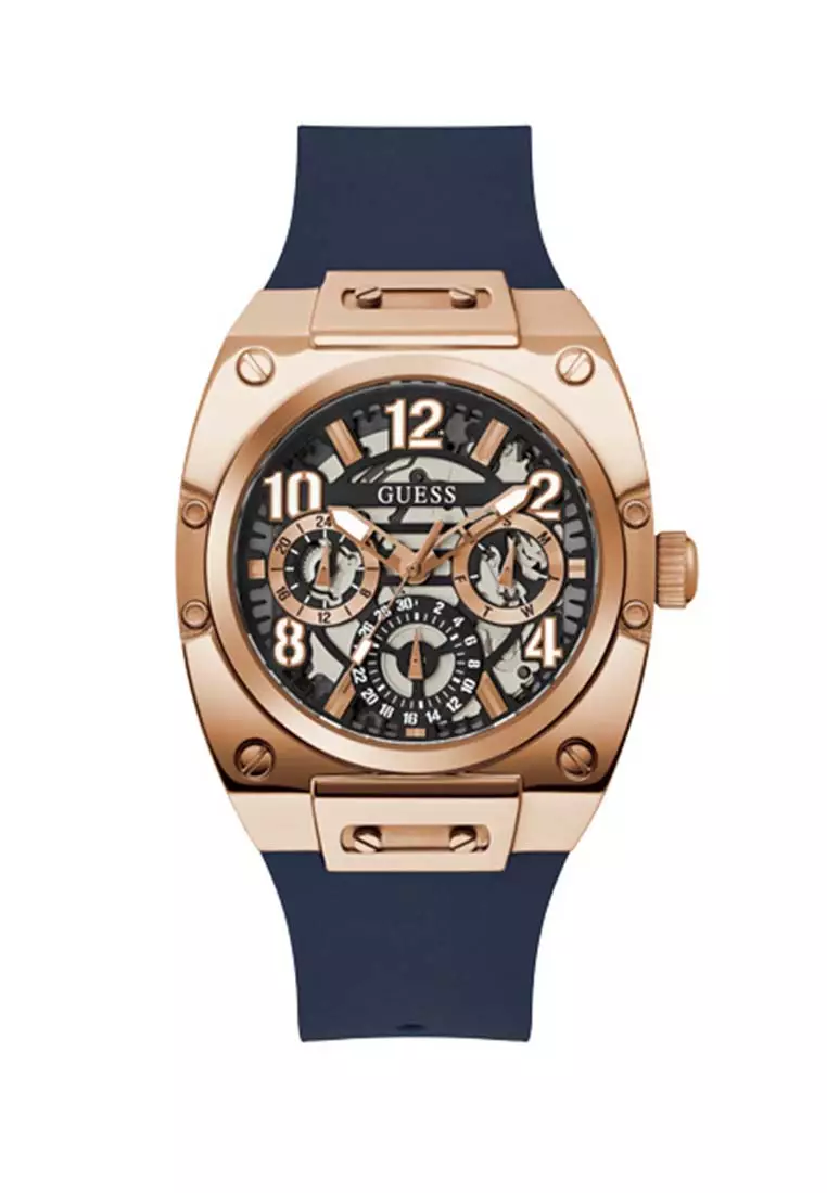 Guess navy watch discount