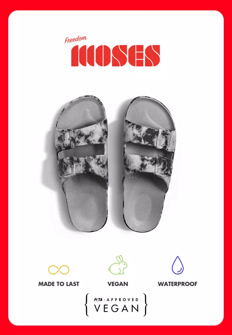 Discount on Freedom Moses  shoes - SKU: Freedom Moses Bandhani Grey