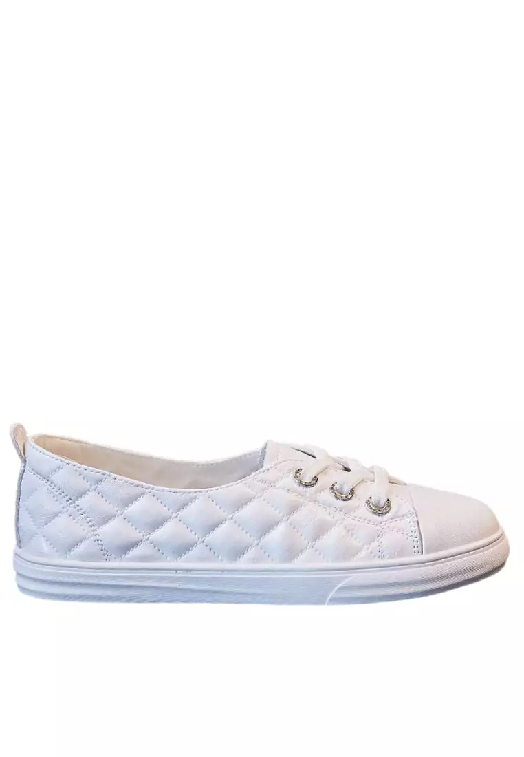 Discount on Twenty Eight Shoes  shoes - SKU: Embossed Lamb Leather Sneakers Rx2128