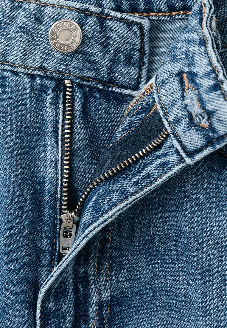 Matilda Medium-Rise Straight-Fit Jeans