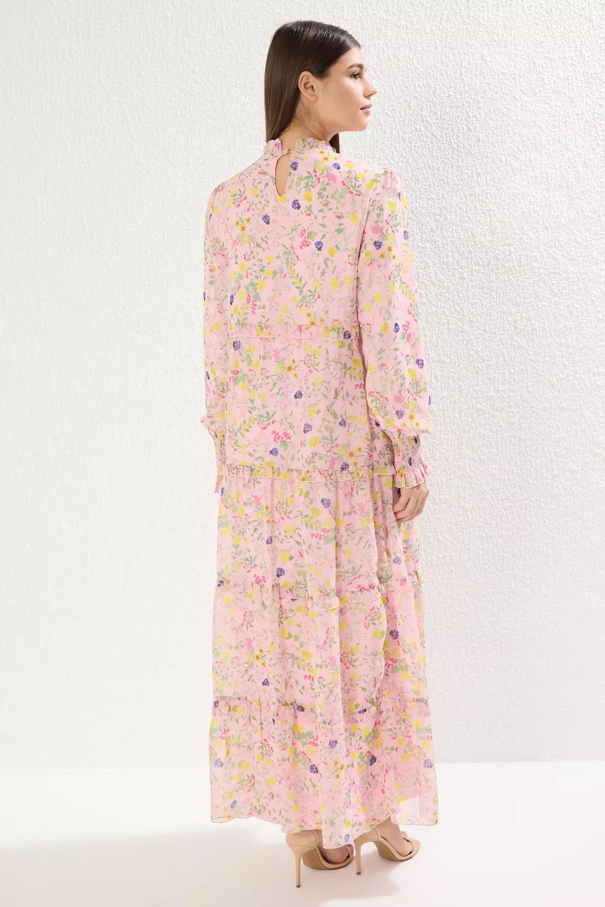 Floral Chiffon Dress