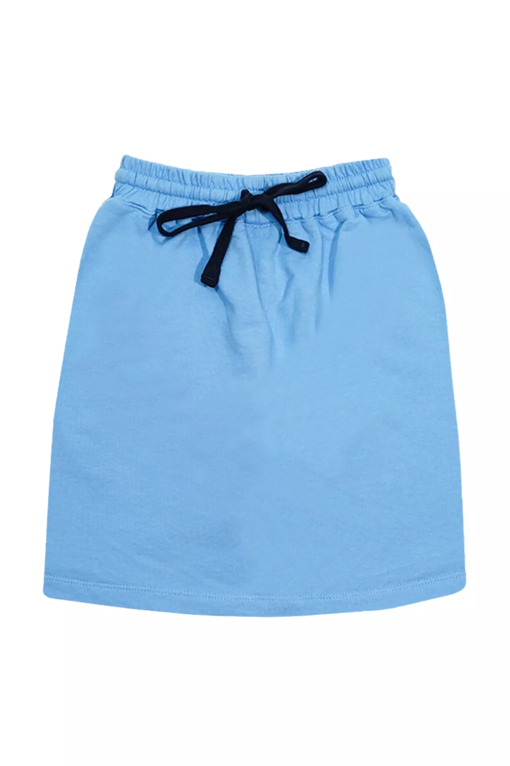 BOLD & KO Basic Kids Skirt Sky Blue| Rok Anak | Bawahan Anak| Rok Anak Perempuan | Rok Anak Biru